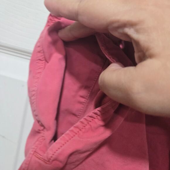 J.Crew Red Cotton Pull-On Shorts Size Small - Picture 8 of 8